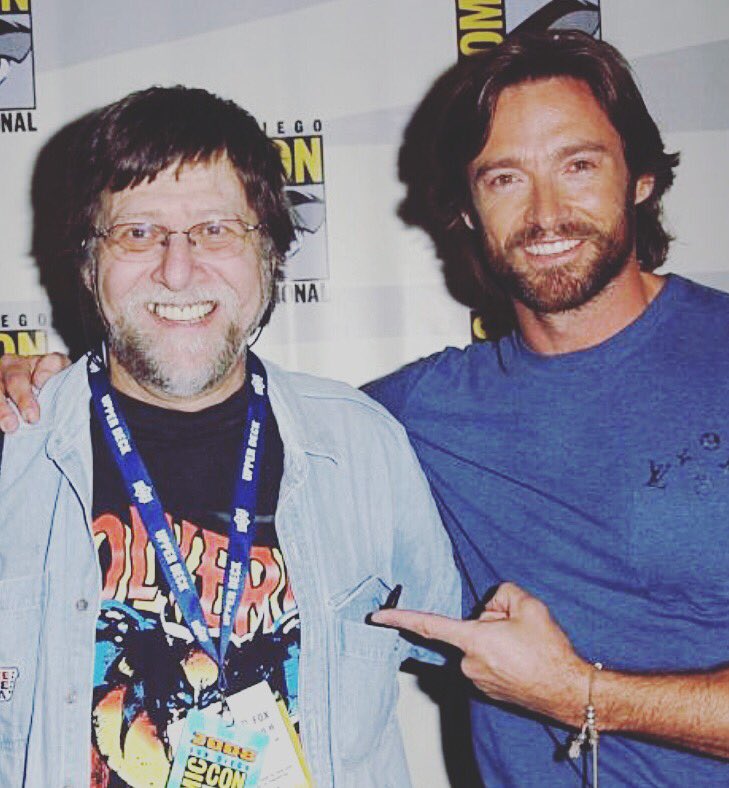 TheTopComics's tweet photo. Con esta imagen #HughJackman recuerda al difunto #LenWein Creador de Wolverine https://t.co/6OCKHlUZuF