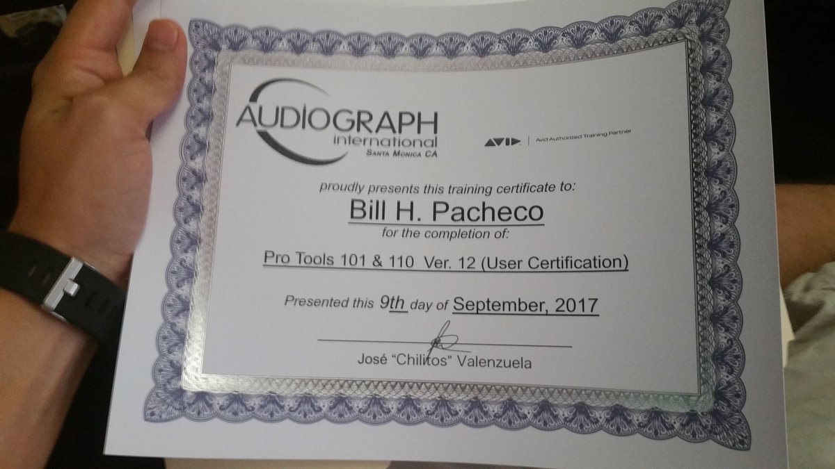 4AllAV's tweet photo. Thanks to #Chilitos , Marina,  @bluco22 , and everyone at @AudioIntern for the great @Avid #protools training session!  I highly recommend! https://t.co/8SjlUQpYJM