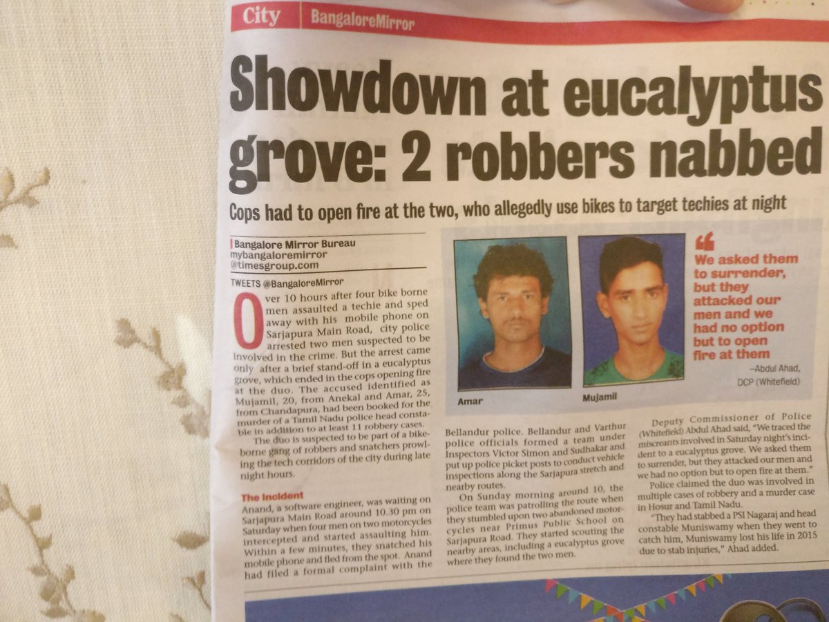 dcpwhitefield's tweet image. Appreciate the commitment of Victor Simon and #Bellandurpolice towards #techcorridor safety.@BlrCityPolice @CPBlr @AddlCPEast @AddlCPCrime