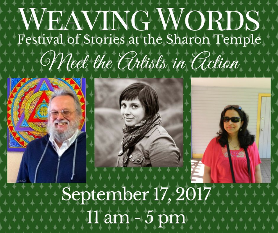 _weavingwords's tweet photo. #WeavingWords #SharonTemple #storytelling #artistsinaction https://t.co/9w69HHS9rQ