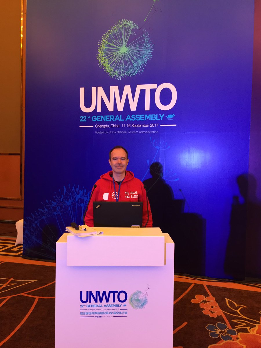 KalleVJ's tweet photo. Traveling the world today and next space 🚀 @UNWTO @spacenationorg @pvesterbacka #spacenation #spacetourism #noborders https://t.co/C5TXBudWQd