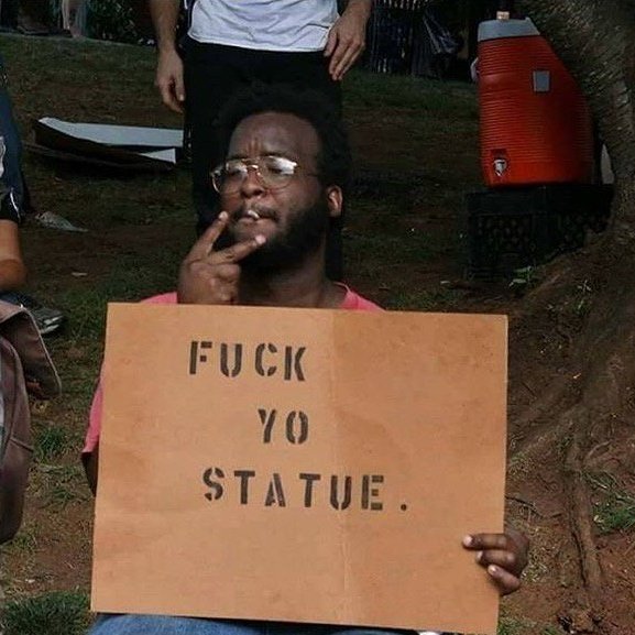 StonZMGMT's tweet photo. #NewProfilePic #FuckYoStatue
#HoneyBadgerDontGiveAFuck #BlackLivesMatter #RacistParticipationTrophies #RebelsLOST #TakeTheL https://t.co/6nJeFoEH55