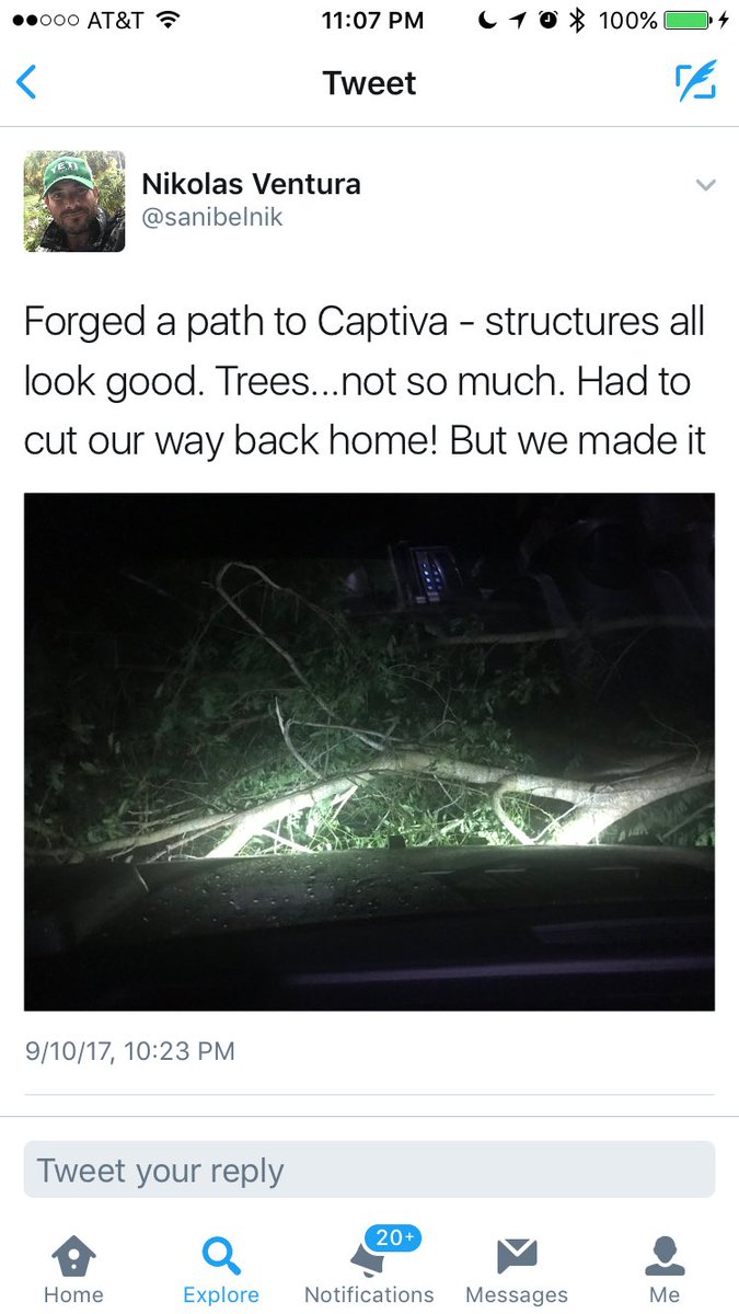WanderingWinar's tweet photo. @1Suncatcher @JimCantore All I've seen https://t.co/TfJ24bFXQX