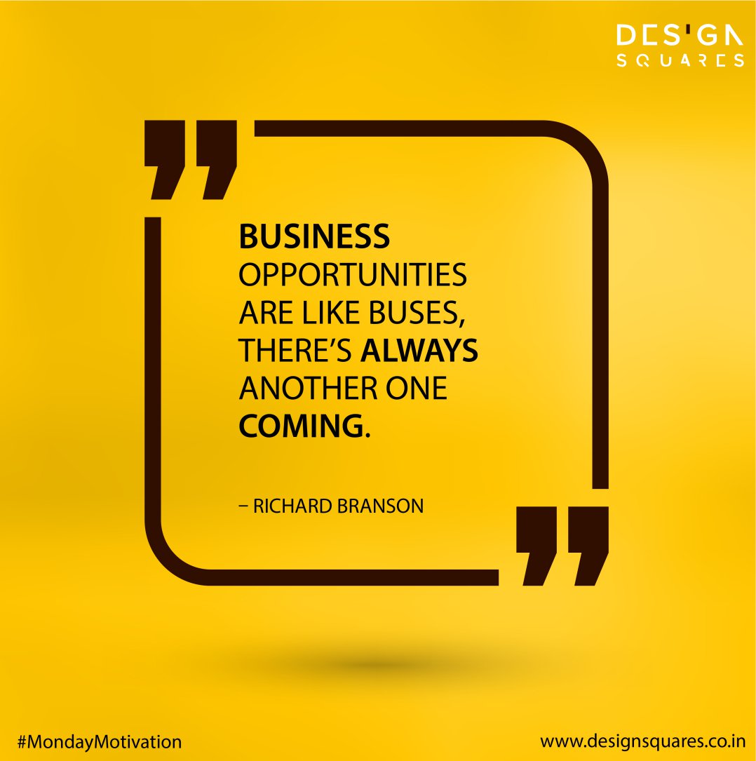 designsquares's tweet photo. Quote of the day.
#DesignSquares #Pune #Monday Quote #BusinessMotivate #Logo #Branding
#GraphicDesign #wwwdesignsquares.co.in https://t.co/scDV6eQzdQ