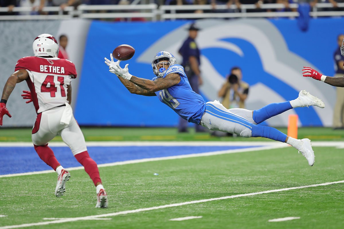 Lions's tweet photo. Have a day, Golladay❗️ https://t.co/D6YXjuWqtA