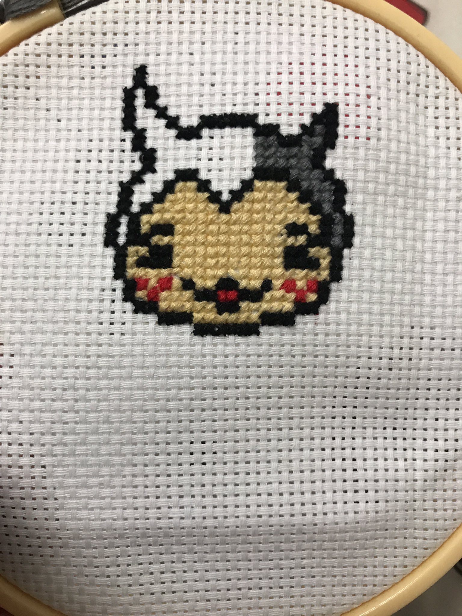 Jyuri Jump10th Luru そうなんですか 見てて めちゃくちゃ可愛いなーって思って聞いてみたんですけど 実は今クロスステッチで9ぷぅを作ろうかと思ってたんですけど9ぷぅのドット絵がなくてtwitterみてたらルルさんのが一番かわいいなーとおもったん