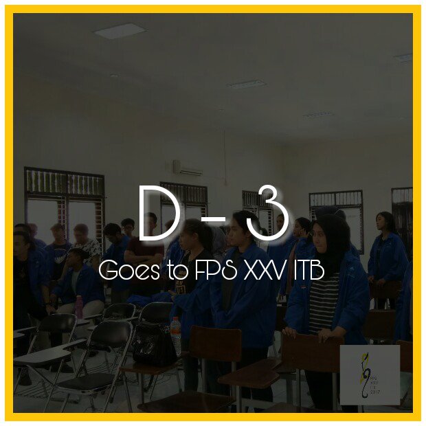 [ H-3 ] Paduan Suara Universitas Mercu Buana goes to FPS XXV ITB 2017.

Don't stop when you're tired. Stop when you're done.
#cumadipsmumb