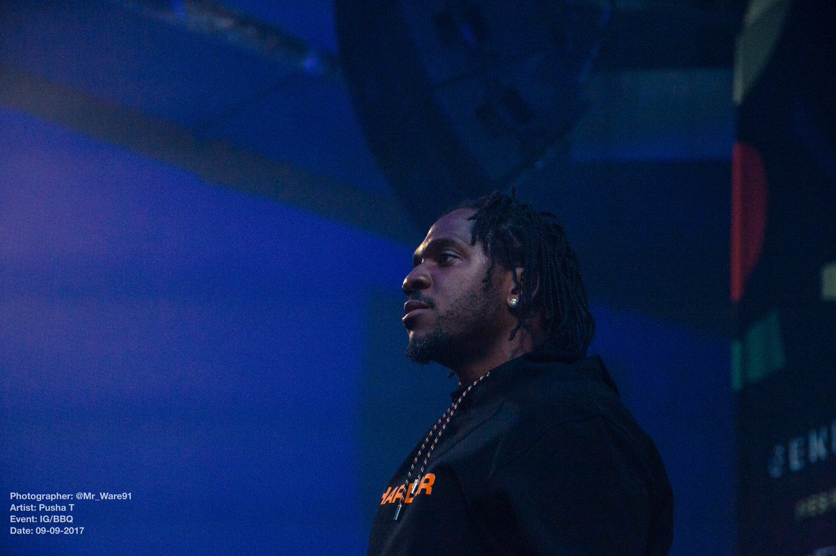 Mr_Ware91's tweet photo. 🐐🐐

Artist: @PUSHA_T
 
Photographer: @mr_ware91 
Event: @genius #IQBBQ
Follow my SC: IsThatZook https://t.co/pFVrEhHHaV
