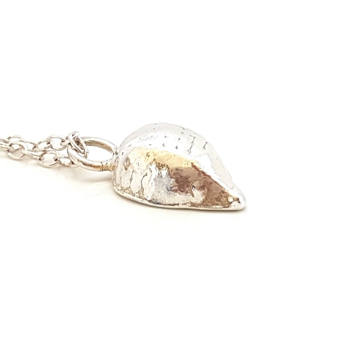 Tiny Sterling Silver Hedgehog Pendant Necklace tuppu.net/41f42b46 #QueenOf #MiniatureHedgehog