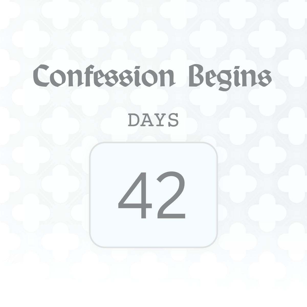 TetzelCoin's tweet photo. Looking forward to reading the #Confession Table starting October 31!  42 Days left until confession begins #TetzelCoin #ICO https://t.co/Kbt1R6Y63R