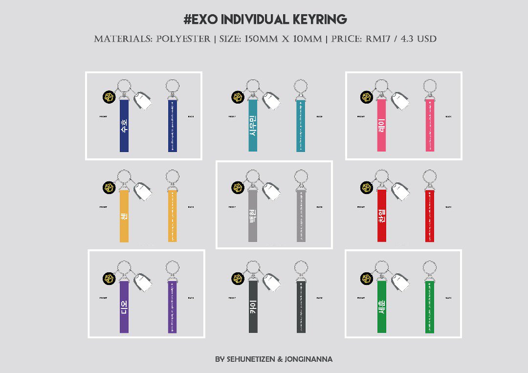 tagsbyus's tweet photo. EXO INDIVIDUAL KEYRING

"You could be my only star,you could be a moonlight"

🐥 RM17 | $4.3
🐥 25th Sept 17

Details: https://t.co/8EYXADwobH https://t.co/wsawLDb7sE