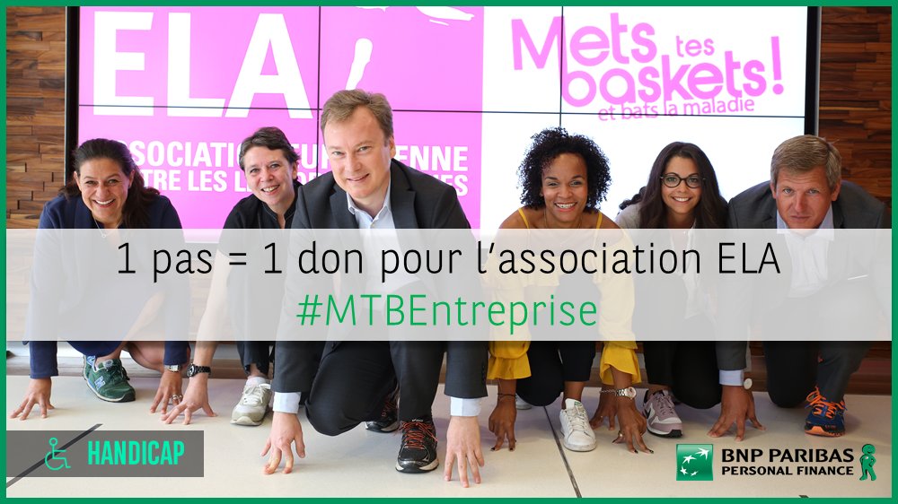 J-1 on y est ! RDV demain pour le challenge #MTBEntreprise chez @bnpp_pf pour lutter contre les #Leucodystrophies avec <a href="/ELAOfficielle/">Association ELA</a> ! 👟👟