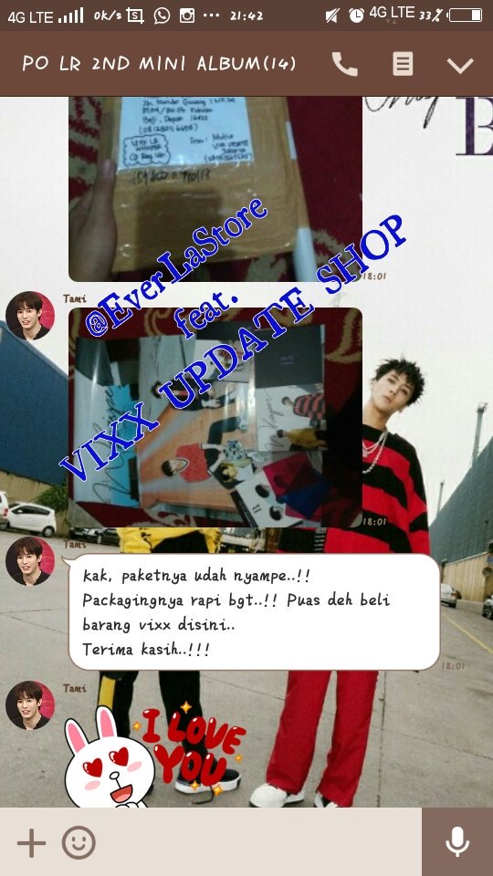 EverLaStore's tweet photo. #TESTIMONI #CUSTOMER #EVERLASTORE FOR #VIXXLR #WHISPER #ALBUM

THANKS FOR ORDER ❤❤

#TRUSTEDOS #EVERLASTORETRUSTEDOS https://t.co/LlVQDkVHkH