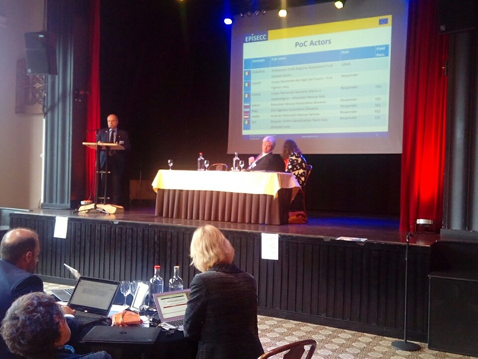 Moving on to the <a href="/EPISECC_FP7/">EPISECC</a>  proof of concept by U. Delprato <a href="/iessolutions/">IES Solutions</a> 

#PPDR #publicsafety #workshop