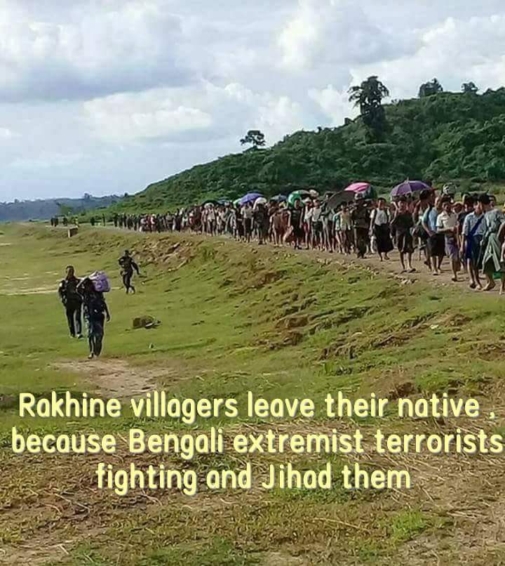 <a href="/AFP/">AFP News Agency</a> <a href="/UNHumanRights/">UN Human Rights</a> <a href="/AFP/">AFP News Agency</a> ignore #Rakhine ethics how suffering, attached by #Bengali #ARSA #Terrorists.
Shame on <a href="/UNHumanRights/">UN Human Rights</a> &amp; <a href="/AFP/">AFP News Agency</a>