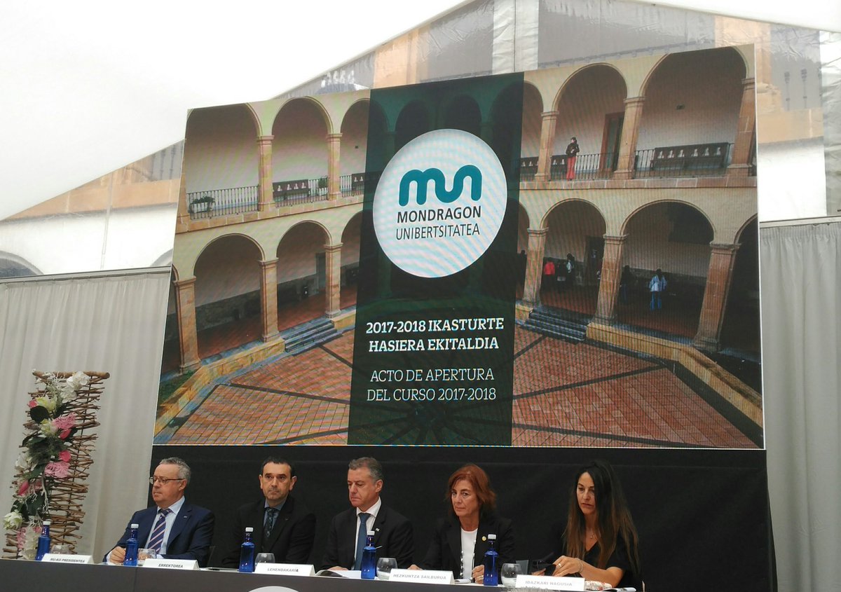 David Sanchez Bote (@dsanchezbote) on Twitter photo Un nuevo año comienza, apertura de curso 17/18 en <a href="/MUnibertsitatea/">Mondragon Unibertsitatea</a> Allá vamos! #mu Un nuevo año comienza, apertura de curso 17/18 en <a href="/MUnibertsitatea/">Mondragon Unibertsitatea</a> Allá vamos! #mu