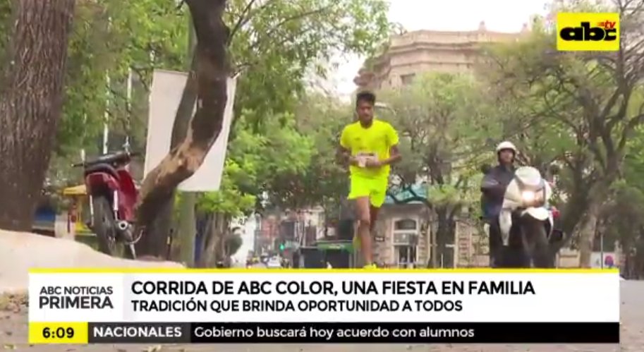 ABCTVpy's tweet photo. La #CorridaABC por los 50 años del Diario ABC Color. Derlis Ayala y Carmen Martínez ganan en 10K. #ABCTVpy

https://t.co/ZvwJlbwdHn https://t.co/OiwXRufb2G