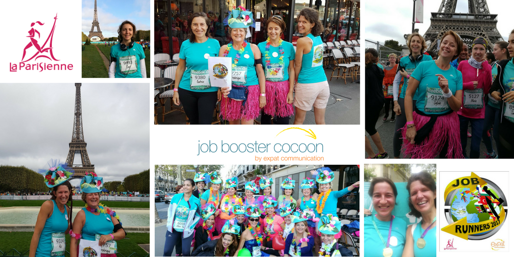 ExpatCom's tweet photo. Bravo aux Job Runners du #JobBoosterCocoon pour un bel exploit d'équipe @LaParisienne6km @AlixCarnot @Femmexpat https://t.co/znX5QdMo02