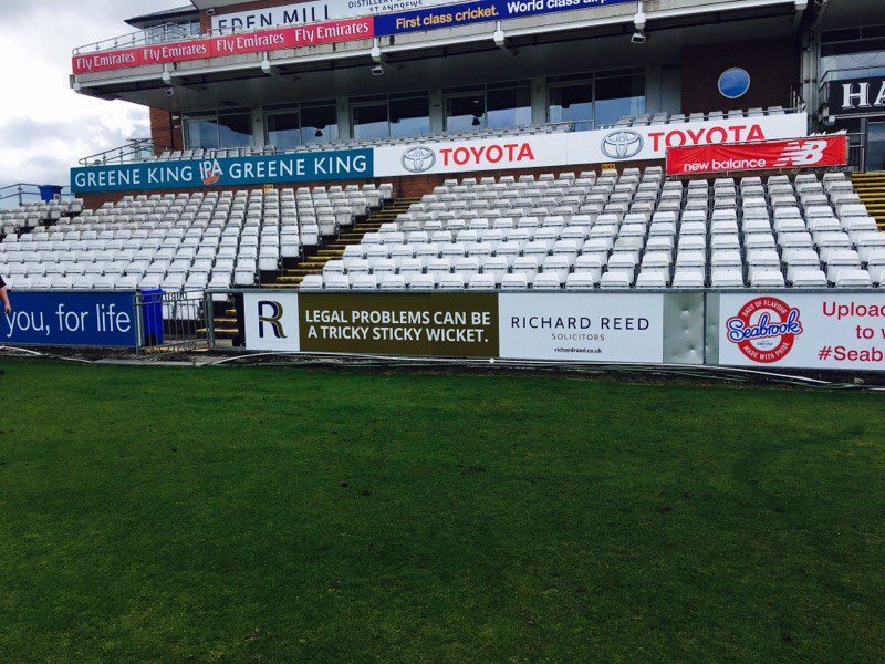 RReedSolicitors's tweet photo. The new board looks great @DurhamCricket https://t.co/QhoLTHfJR2