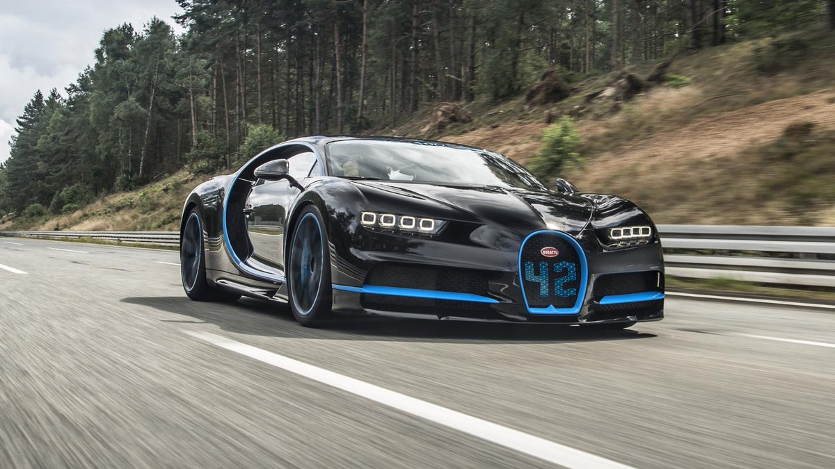 The Bugatti Chiron is now officially the fastest car from 0-249mph-0. Spoiler: it's fast >> topgear.com/car-news/frank…