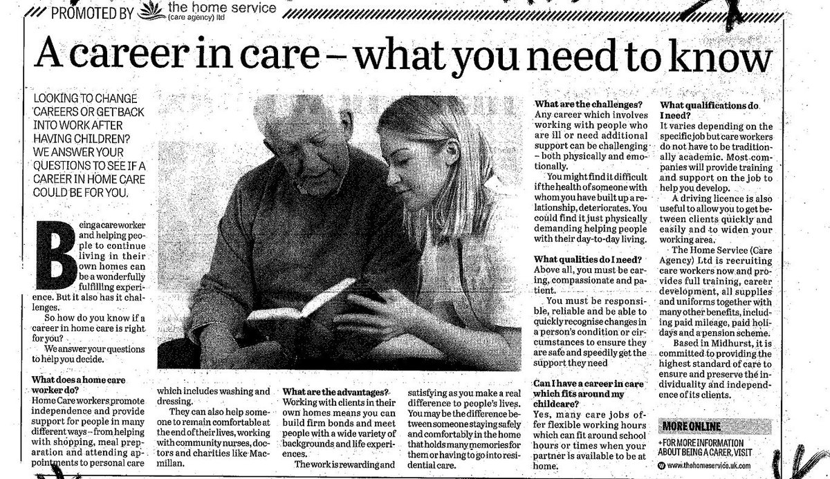 Our article for <a href="/mid_pet_obs/">MidPetObserver</a>. Worth a read! Especially if you're looking for a flexible fulfilling job or want to know more about #care work