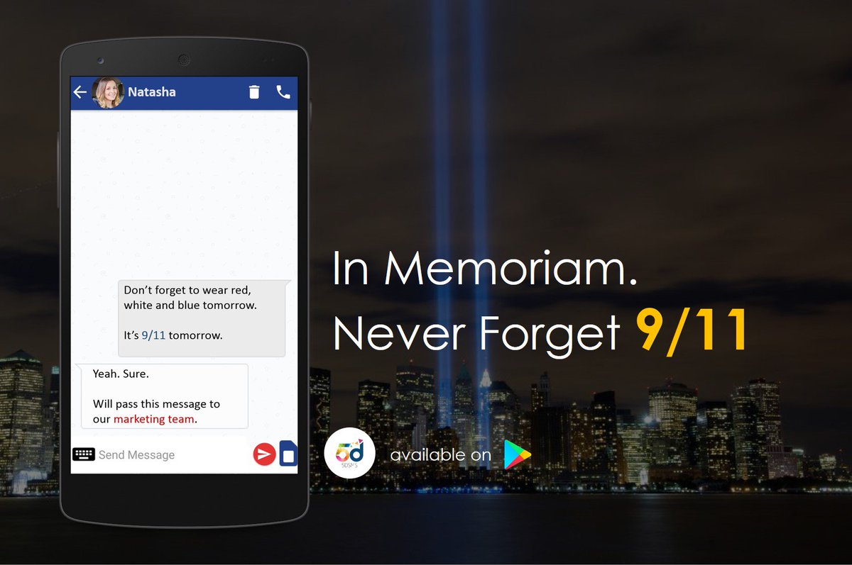 fiveDSMS's tweet photo. It's 16 years tomorrow, we'll never forget 9/11. #September11 #NeverForget #5DSMS https://t.co/HiqAbhFs7G
