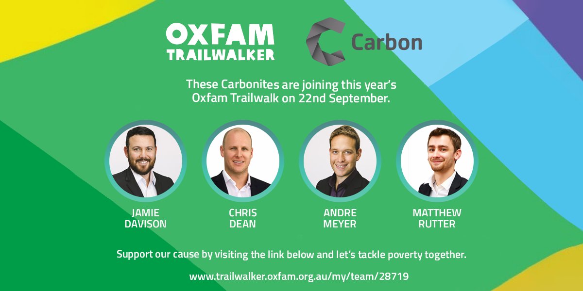 WiseClick's tweet photo. The @OxfamAustralia Trailwalker event is fast approaching. Please show your support: https://t.co/mHNMP3UDS8 #oxfamtrailwaker #fundraising https://t.co/6smiRZdNhK