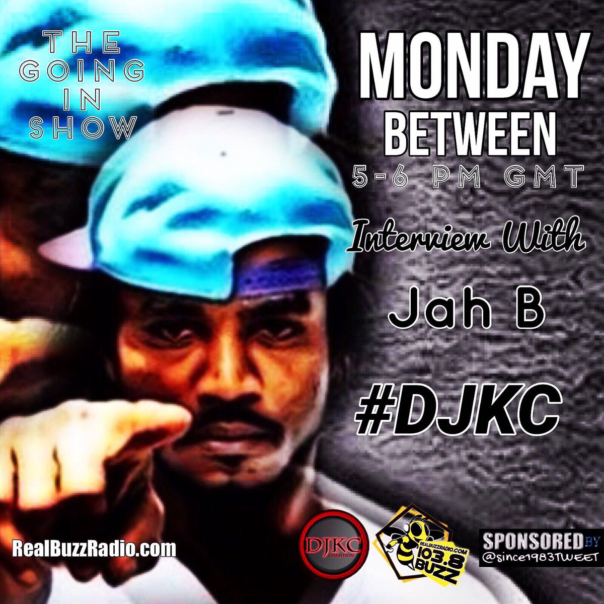 Catch #DJKC Mon with an #interview with #Jahbe frm 3-6pm GMT 10-1pm EST <a href="/realbuzzradio/">BUZZ RADIO 103.8 FM</a> 103.8 #REALBUZZRADIO Spon By <a href="/since1983TWEET/">SINCE 1983 TWEET™</a>
