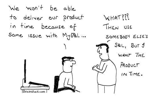 induto_com's tweet photo. How to deliver product on time? #mondayjokes #induto #scrum #agile #indutoteam #indutoapp #happymonday https://t.co/99FLePZmBE
