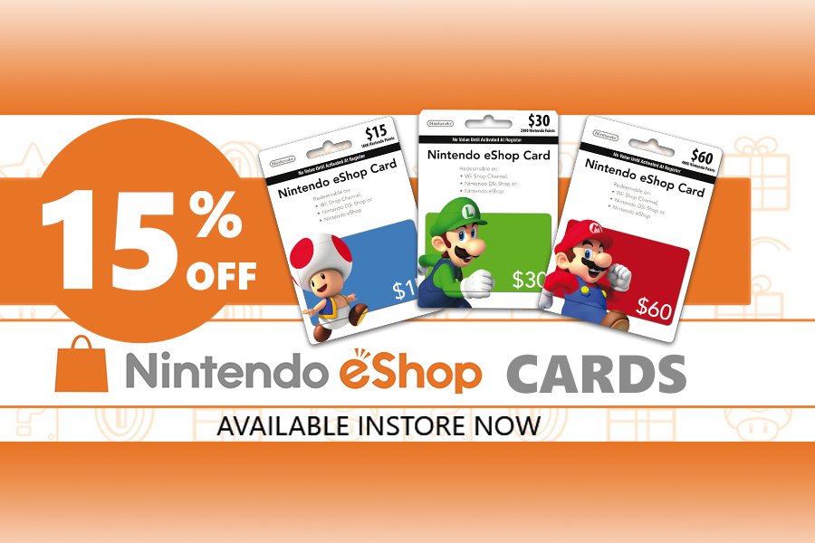 nintendo eshop card australia