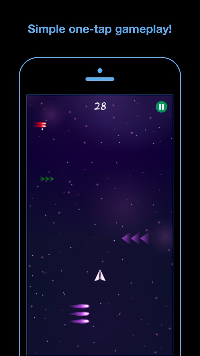 PaperPlaneSpace's tweet photo. Wish great #monday to all.Enjoy your #free time with our #android #game Paper Plane in Space 🚀🚀👾 👉👉👉https://t.co/PQsF60uJUH👈👈👈 https://t.co/z0gcEbll4G