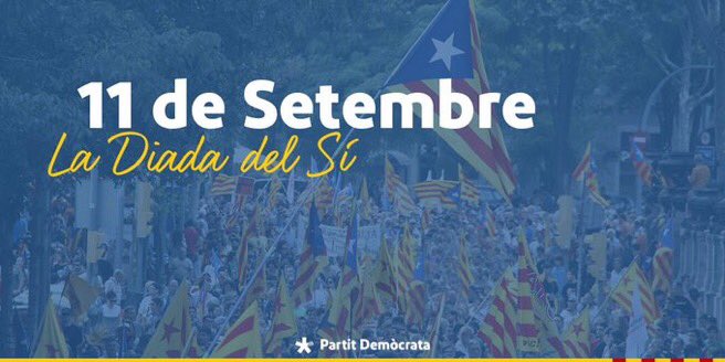 ❗️Us desitgem una Feliç Diada Nacional de Catalunya! #DiadadelSí 🗳#somsabtcugat #santcugat