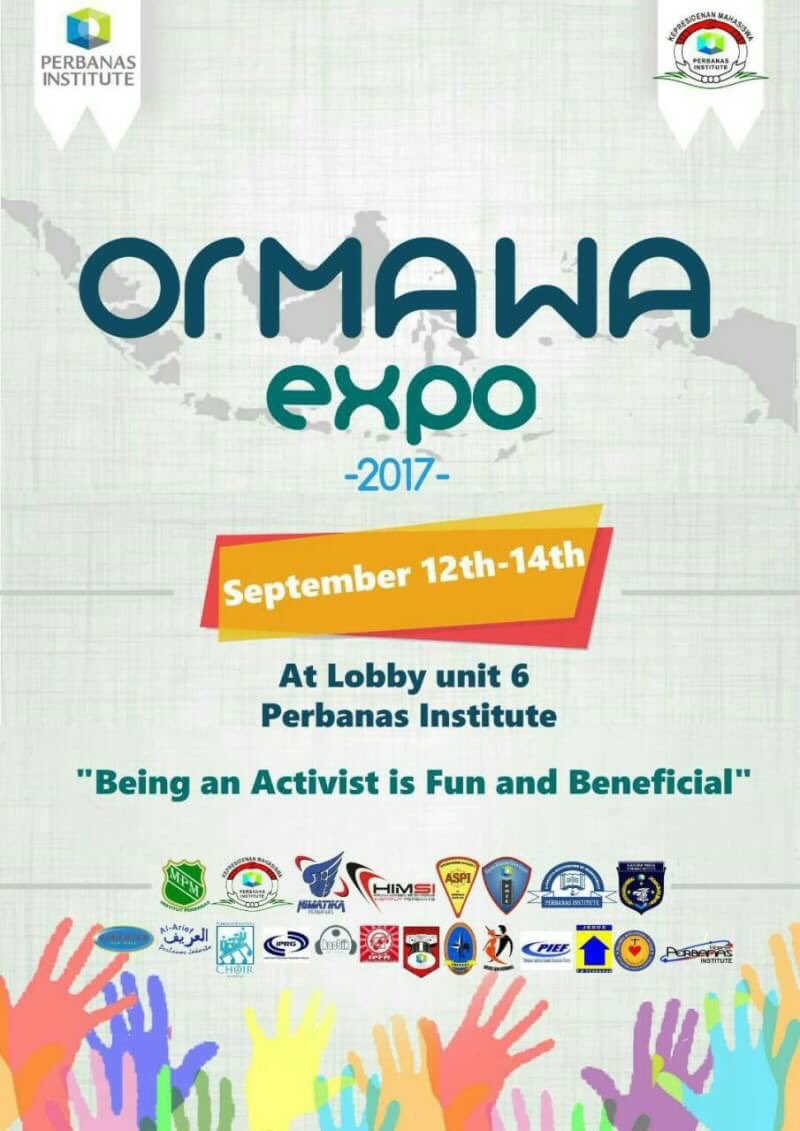 Lobby Unit 6, Perbanas Institute
Hari/ Tanggal: Selasa-Kamis, 12-14 September 2017