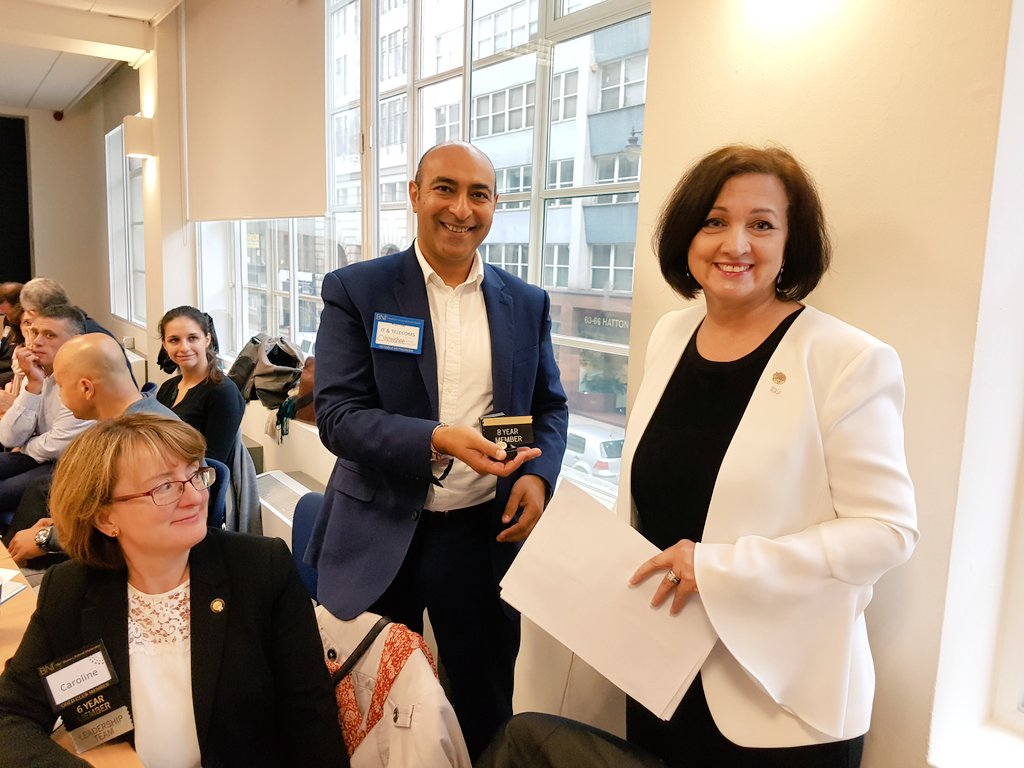 #BNI Leadership training kicked off with Kumar <a href="/Hiteishee/">Hiteishee Ltd</a> being awarded by <a href="/LauraHurren_BNI/">Laura Hurren</a> for 8 years of membership!