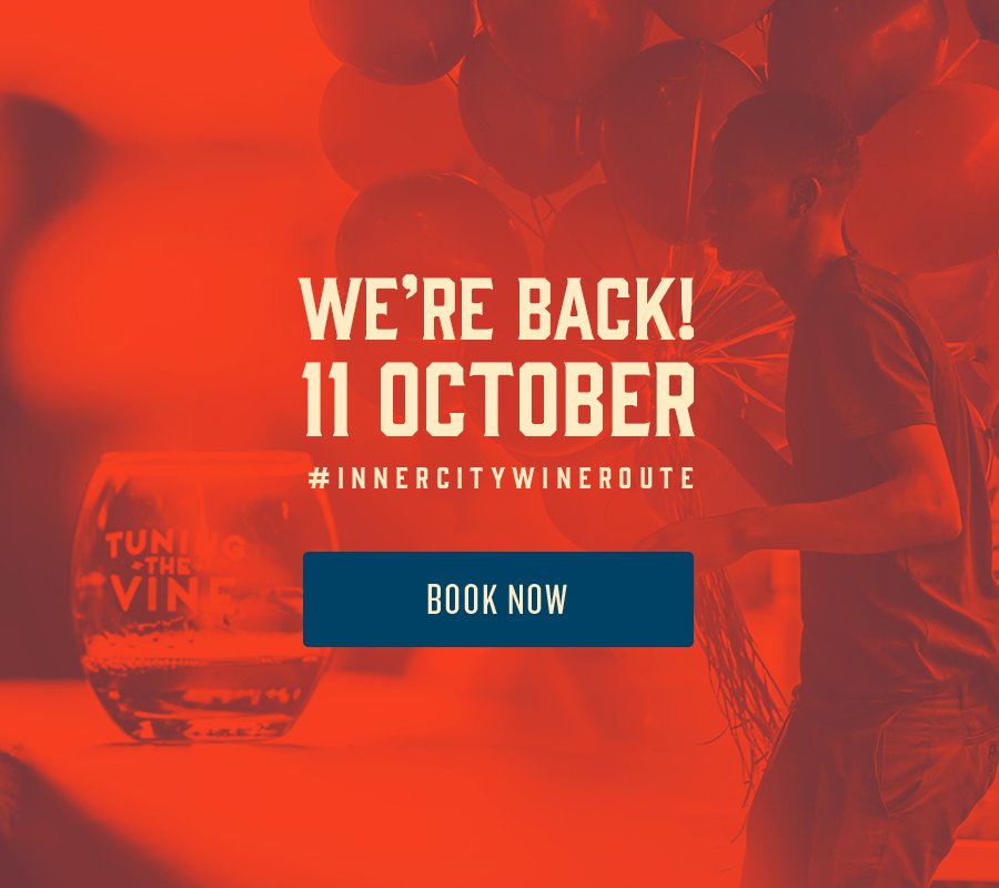 TuningtheVine's tweet photo. We're baaaaack. Did you miss us? We sure missed you! Early Birds are on sale for October's #InnerCityWineRoute: https://t.co/gzX7eeI7Ky https://t.co/uYVrPdIGd9