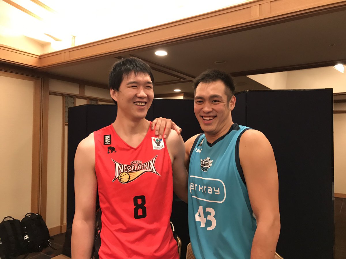 京都ハンナリーズ Tren Twitter 二人合わせて身長4m04cm 開幕戦でのマッチアップは必見です Bリーグ ハンナリーズ ダシツクセ 三遠ネオフェニックス 永吉佑也 太田敦也
