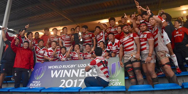 Muzaffar1969's tweet photo. Japan win World Rugby u20 Trophy https://t.co/hRiGSkTtFL #rugbyunited #WorldRugbyu20s by #HelpsCharlie via @c0nvey https://t.co/XOgrj6m1IE