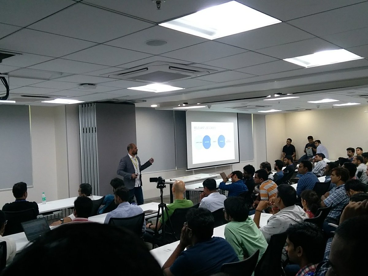 simplymanas's tweet photo. Amar Ellaready talking on trust at #webscale #BlockChain promise #tescotechday @Tesco_Bengaluru https://t.co/DaddmtI5RX
