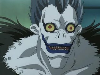 AkemiAnno's tweet image. 《Im just realizing Ryuk wears an ear ring. 》