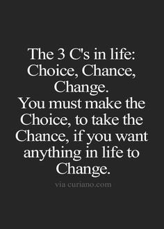 exceltee's tweet photo. Make a choice to take a chance for a change #FAME https://t.co/Jm6okpXJrv