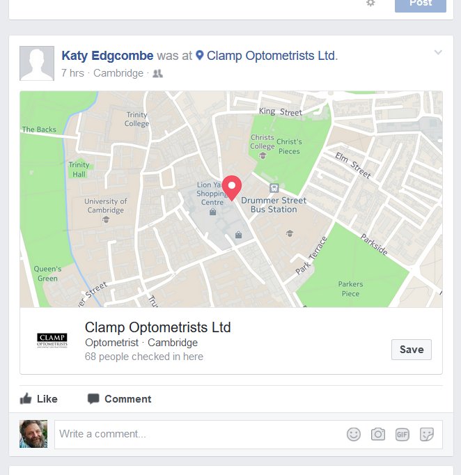 Unexplained Facebook posting, under investigation.