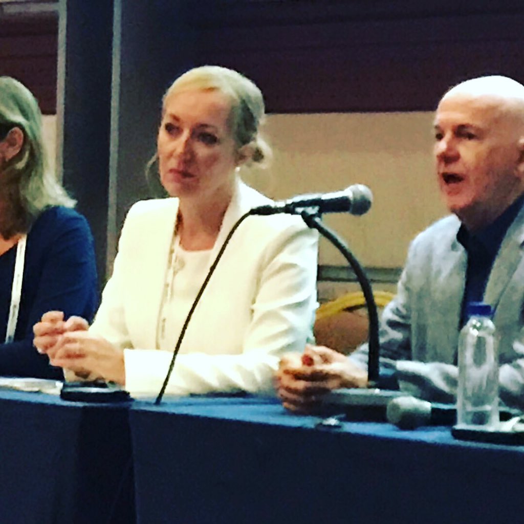 DrCDuggan's tweet photo. @DrCDuggan at #FIPCongress 2017, in Seoul, Korea. Rocking @TheFoldLondon head to toe! #traveltastic #❤️ @polly_thefold https://t.co/ongEouo821