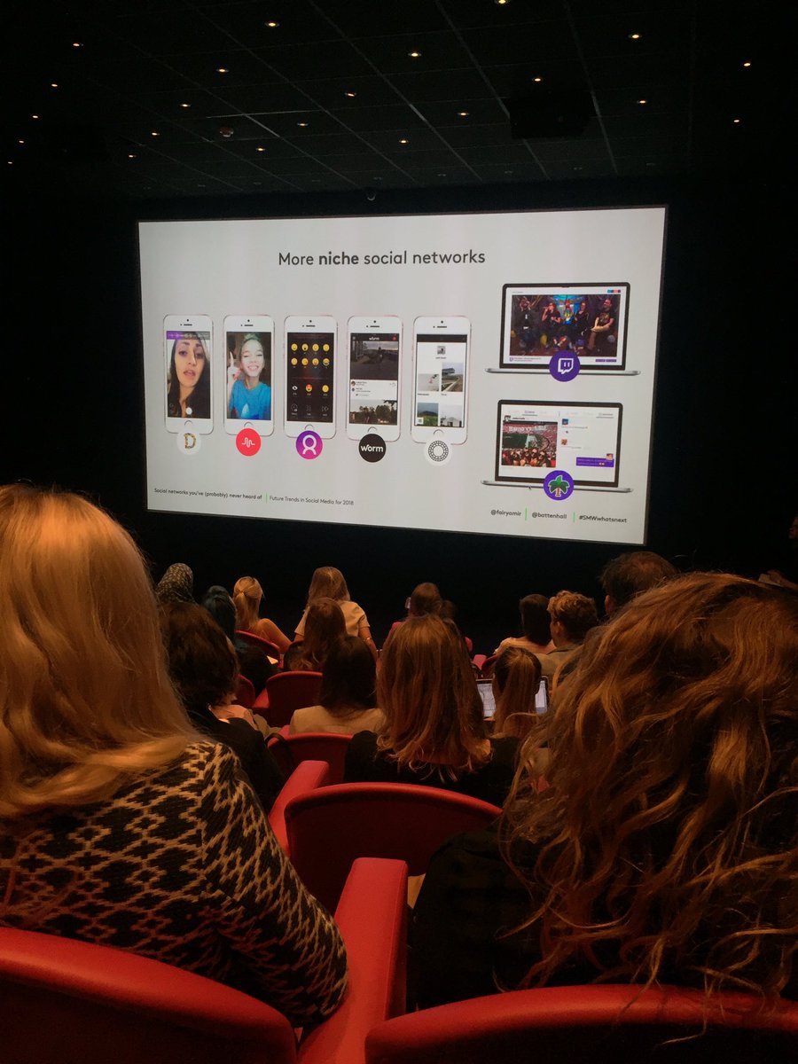 AstridLayla's tweet photo. New platforms? What's next @battenhall #SocialMedia https://t.co/jagQ4bQjf5