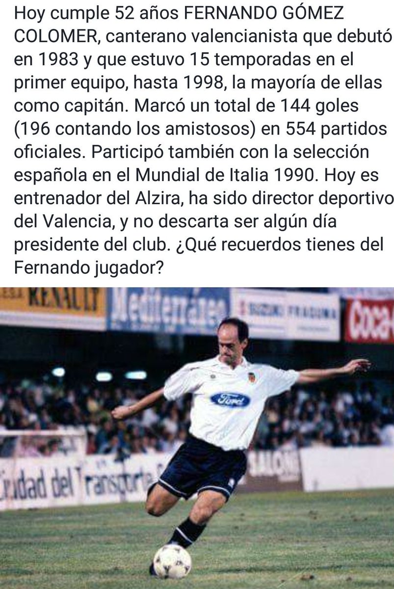 informeVCF's tweet photo. 🦇⚽ #InformeLegends Muchas felicidades @10fernandogomez   Te deseamos salud, pasión y alegría tanto hoy como el resto de tus días. 🔟 Eterno 🔟 https://t.co/XvCcvLFRVW