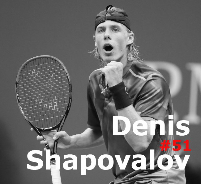デニス・シャポバロフ🇨🇦@denis_shapo 、11日付ランキングで世界51位