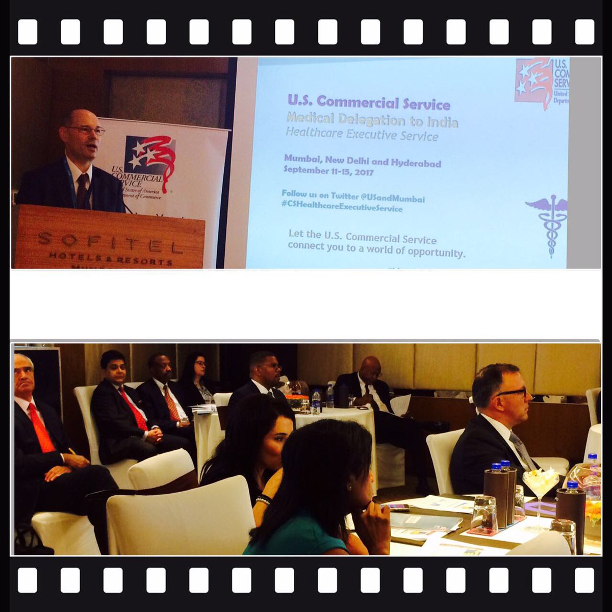 USCSIndia's tweet photo. .@USandMumbai is pleased to welcome U.S. medical companies on
the #CSHealthcareExecutiveService to India! https://t.co/ReV7JPT0yN