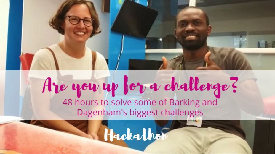 lbbdcouncil's tweet photo. We need you! Tackle some of the borough's most important problems in 48 hours. Interested? Register: https://t.co/FnxGX5Wb9Z https://t.co/DNi49N43JK