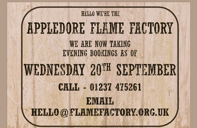 flame_factory's tweet image. Flame Factory - doors opening real soon, we'd love to see you by the waterside... #woodfiredpizza,#flamefactory