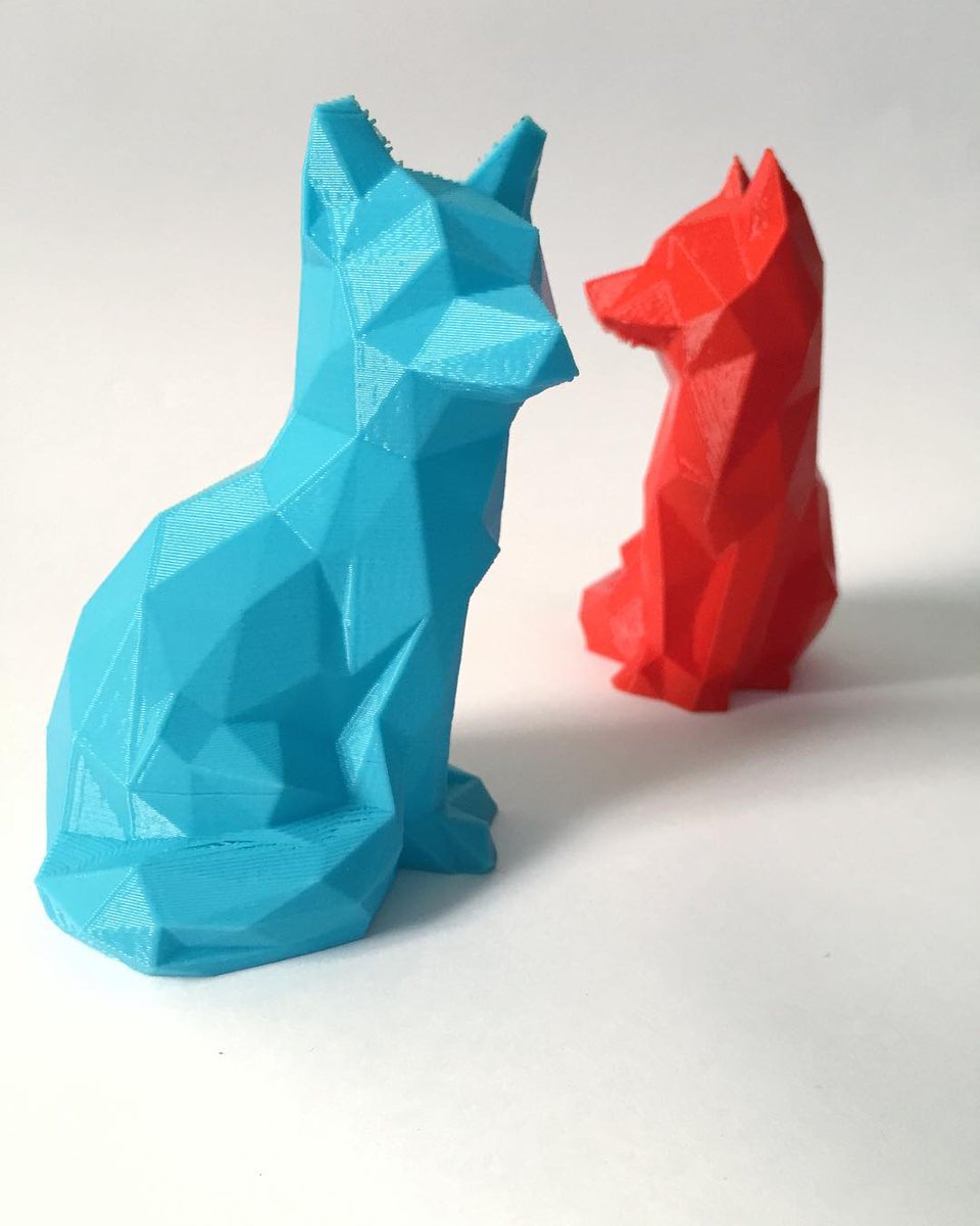 esun3dfilament's tweet photo. 3D PRINTED #FOX with #esun red blue #PLA
#3dprinting #3dprinter #3dprinted #3d #3dprints #plaplastic #diy #pune #custom #phadtare #lolypoly https://t.co/ZZncFtltUH