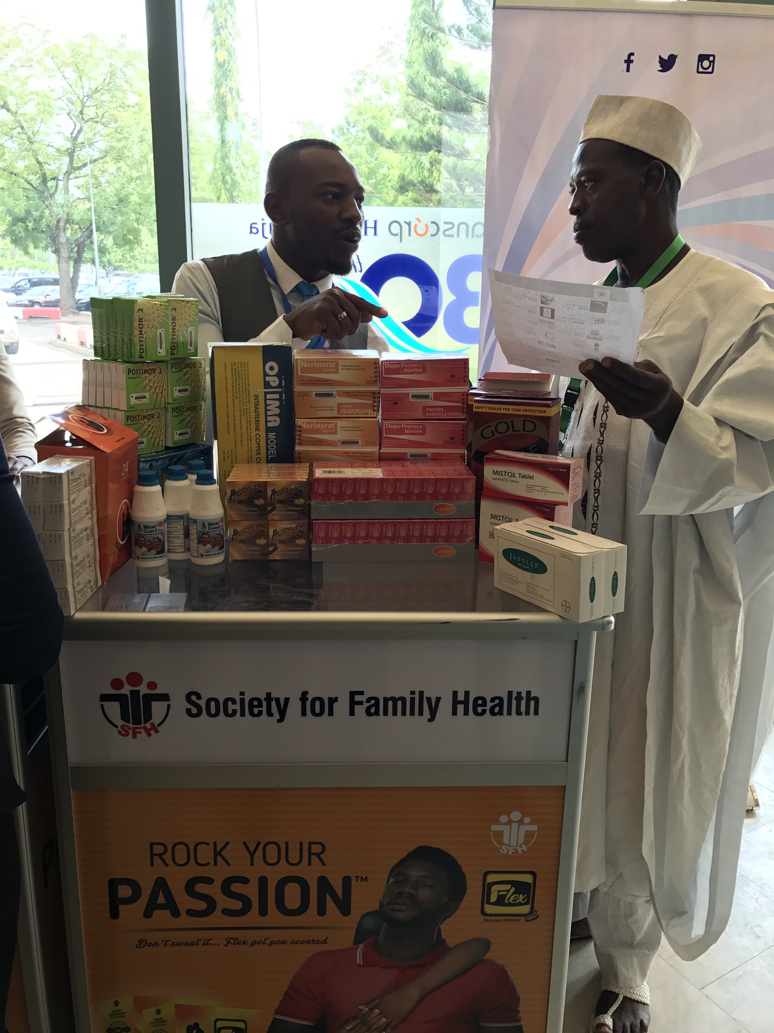 Society for Family Health on X: &ldquo;Happening Now: Feel free to stop 
